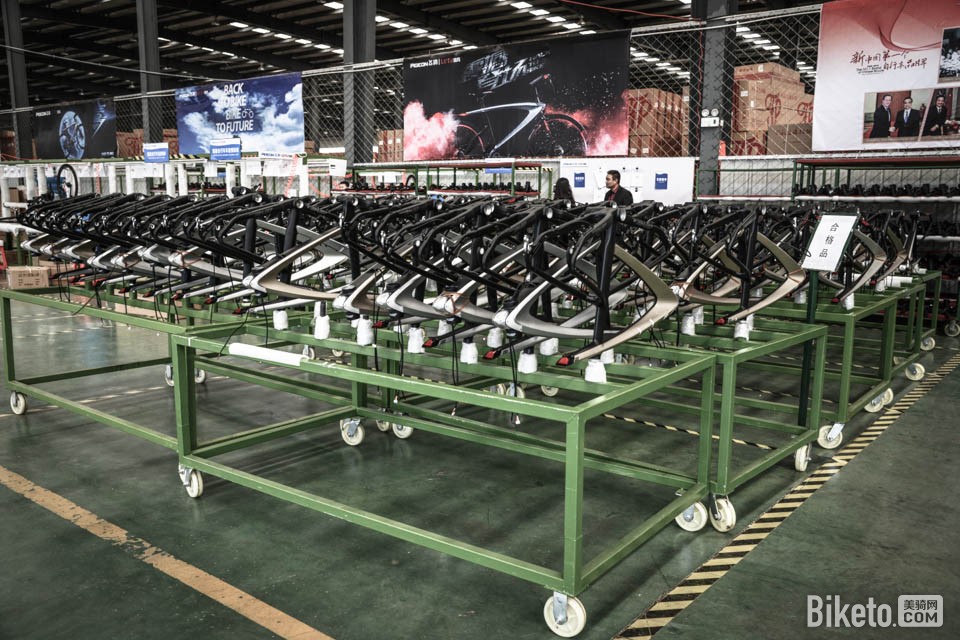 飛鴿工廠參觀[上]樂(lè)視自行車(chē)組裝基地 - 美騎網(wǎng)|Biketo.com